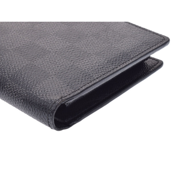 Louis Vuitton Graphite Black Portefeuille Wallet Marco Bifold - Picture 3 of 12